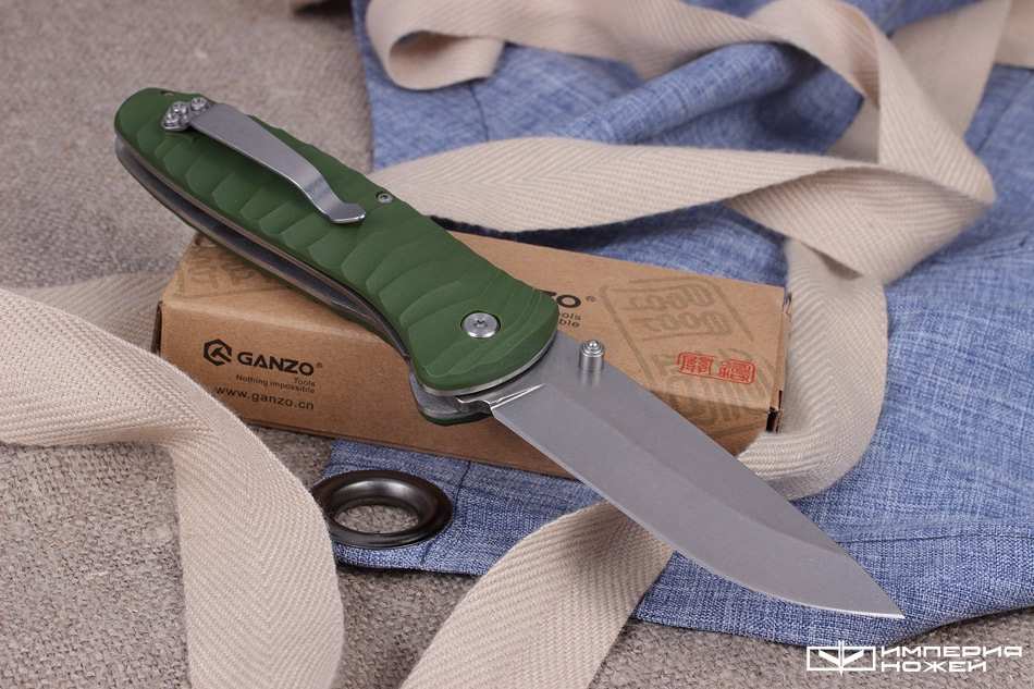 Нож Ganzo G6252-GR Зеленый – Ganzo фото 2