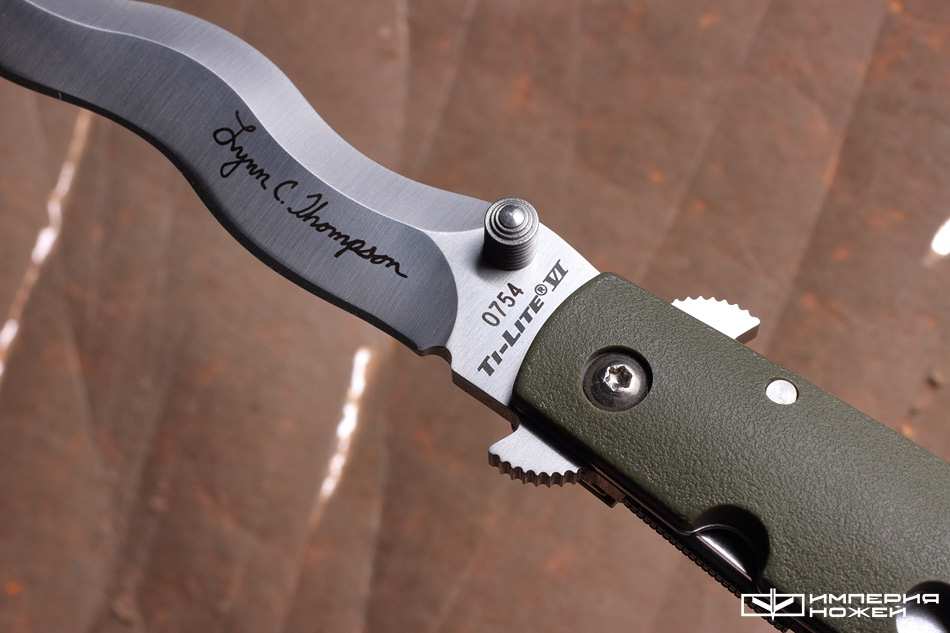 Нож Cold Steel Ti-Lite 6 Lynn Thompson – Cold Steel фото 8