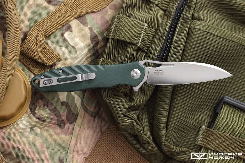 Нож Firebird FH71-GB зеленый – Ganzo фото 2