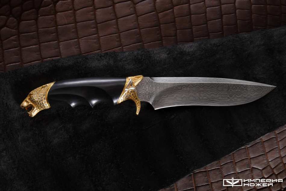 нож ручной работы Ягуар – Северная корона