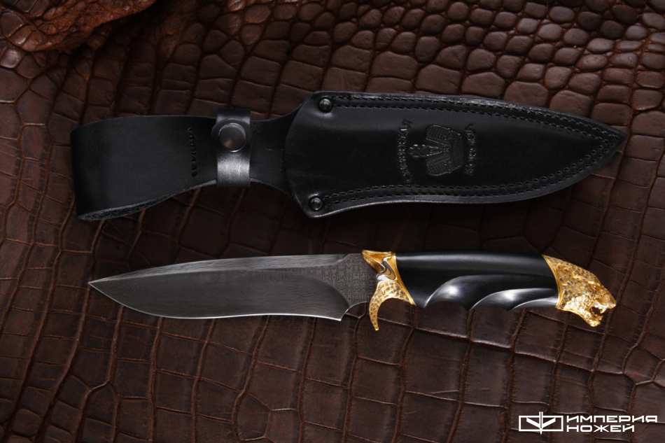 нож ручной работы Ягуар – Северная корона фото 4