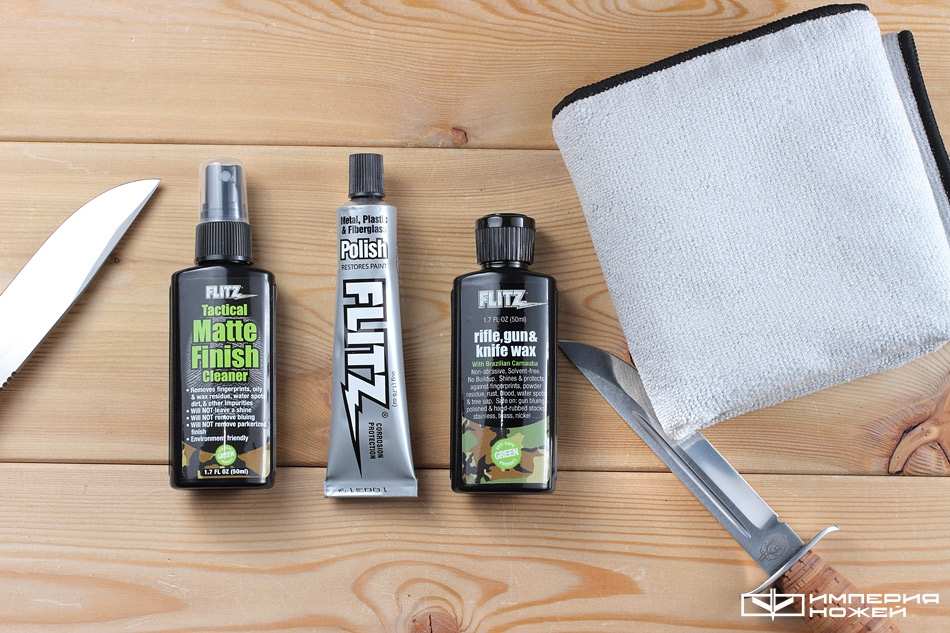 Набор для ухода за оружием и ножами Gun Kit – Flitz фото 2