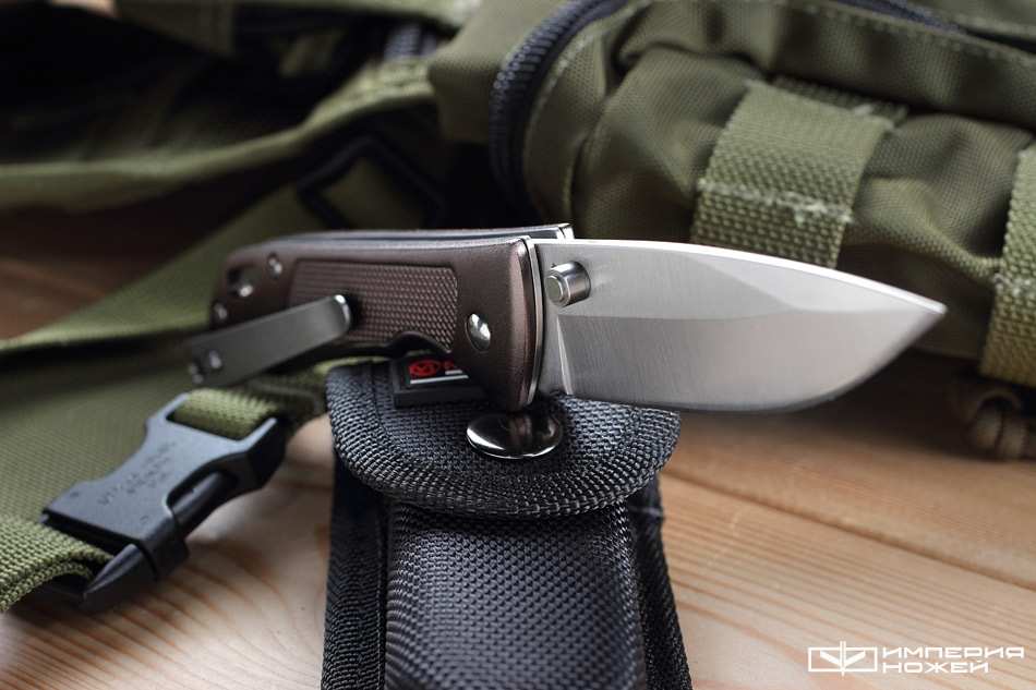 Нож Magnum by Boker Advance Checkering Dark Bronze – Magnum by Boker фото 4