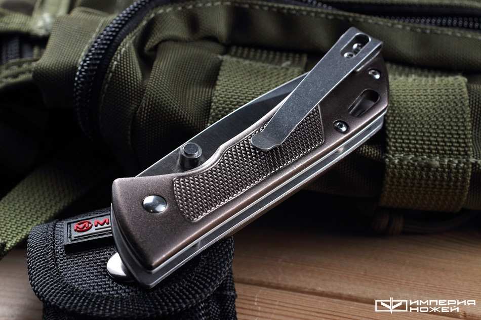 Нож Magnum by Boker Advance Checkering Dark Bronze – Magnum by Boker фото 6