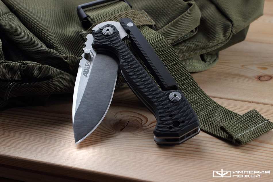 Нож Cold Steel AD-15 Black design Andrew Demko – Cold Steel фото 7