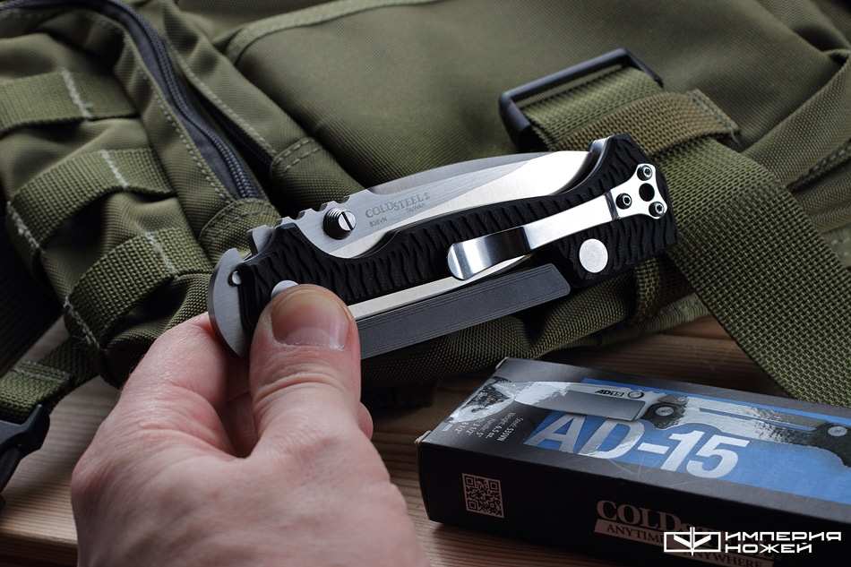 Нож Cold Steel AD-15 Black design Andrew Demko – Cold Steel фото 8