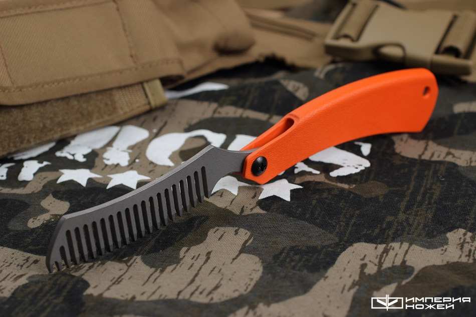 Расческа для бороды Hunter Orange – Pirate Custom
