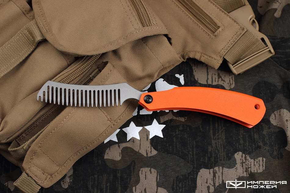 Расческа для бороды Hunter Orange – Pirate Custom фото 2