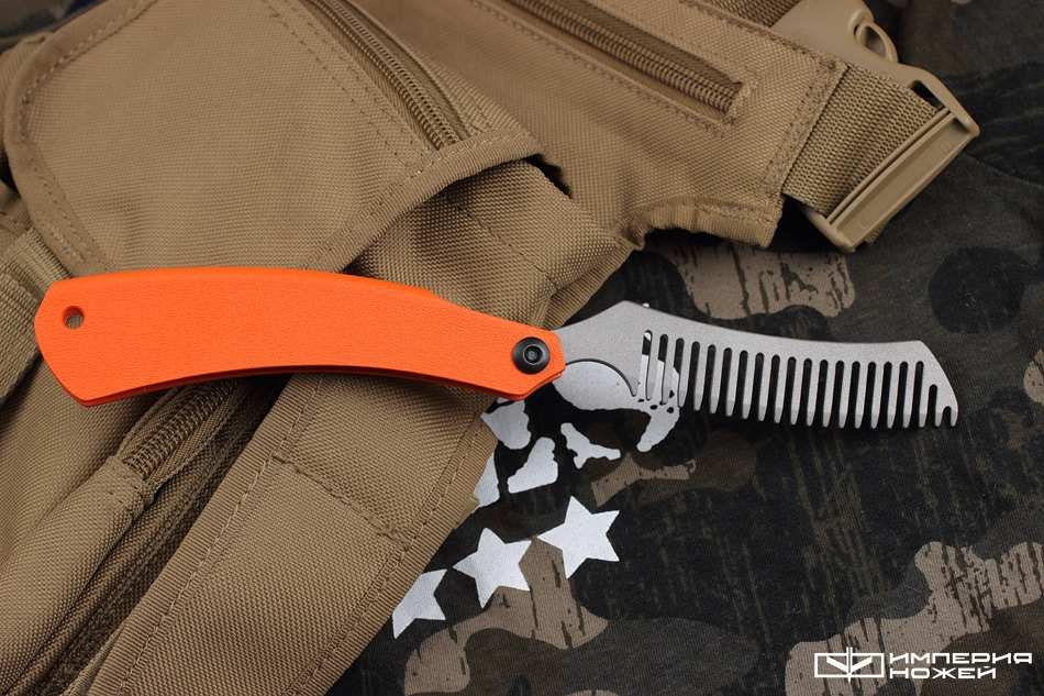 Расческа для бороды Hunter Orange – Pirate Custom фото 3