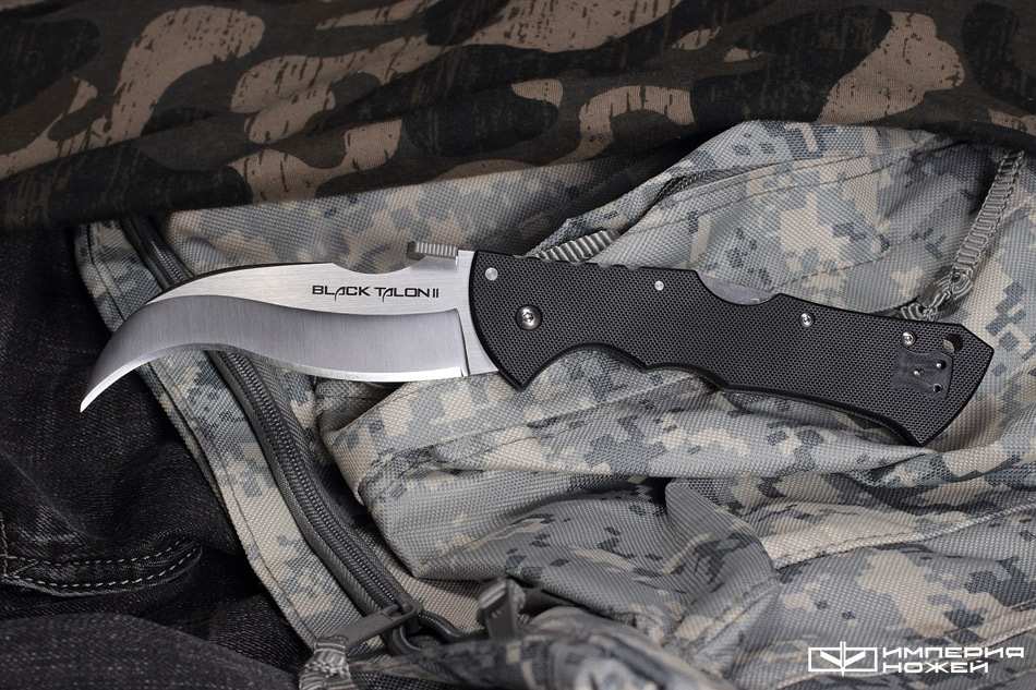 Нож Cold Steel Black Talon II Plain Edge – Cold Steel