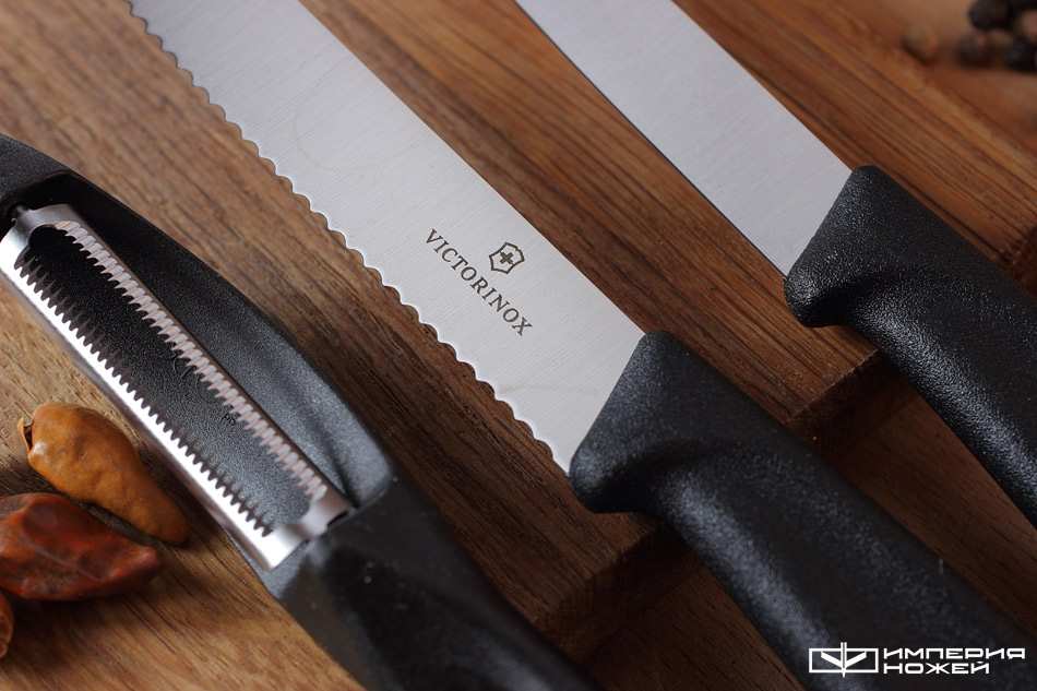Набор из 3-х кухонных ножей  – Victorinox фото 3
