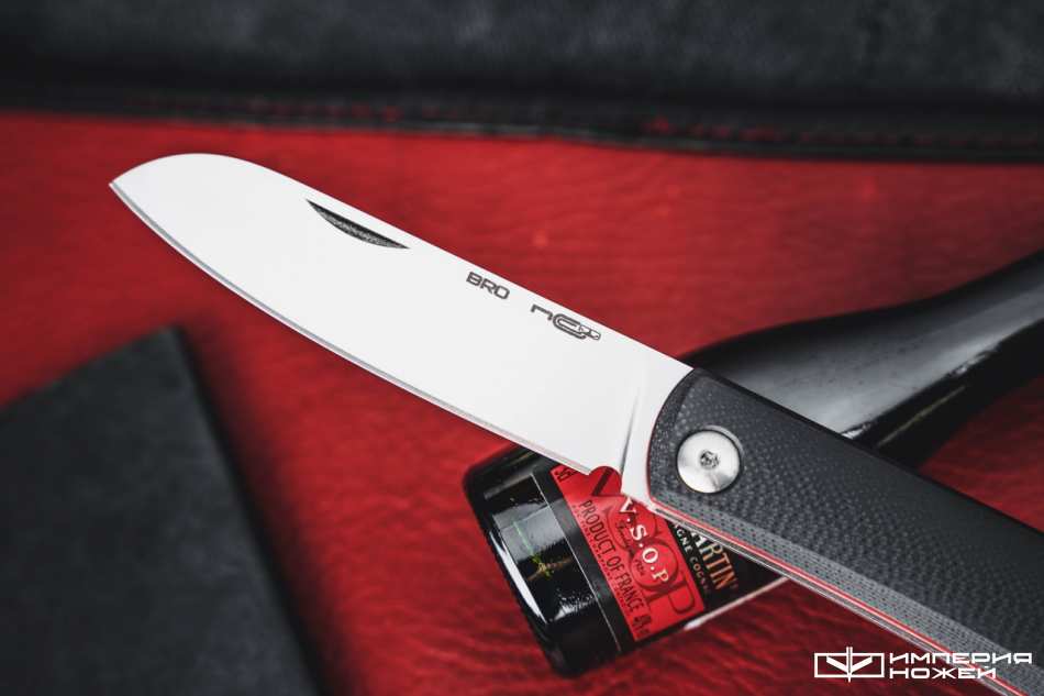 Нож N.C.Custom Bro G10 Black-Red Satin – N.C.Custom фото 3