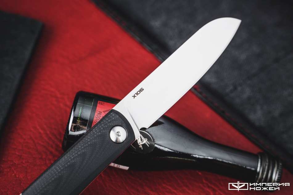 Нож N.C.Custom Bro G10 Black-Red Satin – N.C.Custom фото 4