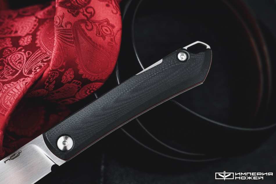 Нож N.C.Custom Bro G10 Black-Red Satin – N.C.Custom фото 5