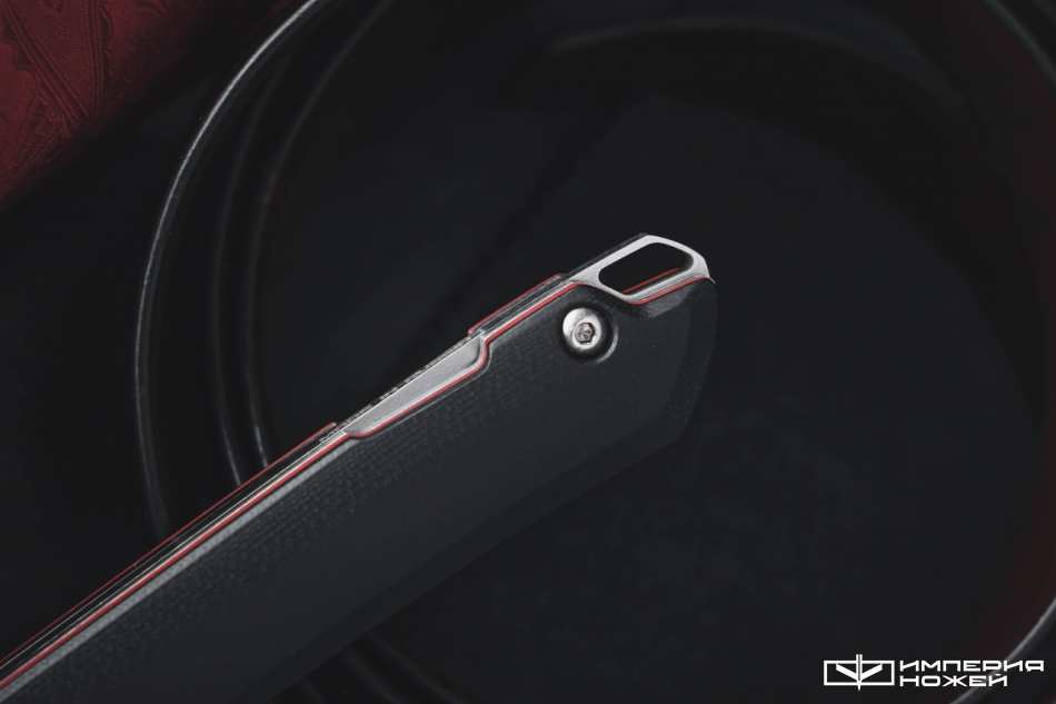 Нож N.C.Custom Bro G10 Black-Red Satin – N.C.Custom фото 6