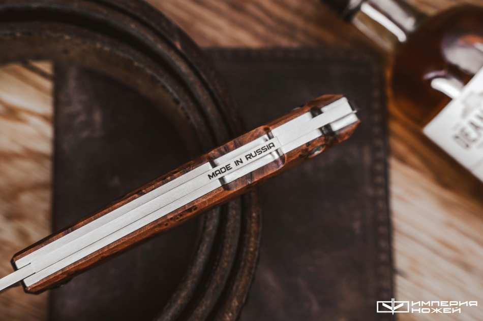 Нож N.C.Custom Bro Туя Satin – N.C.Custom фото 5