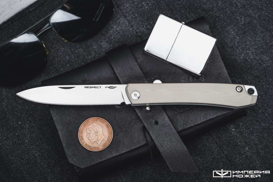 Нож N.C.Custom Respect G10 Tan Satin – N.C.Custom