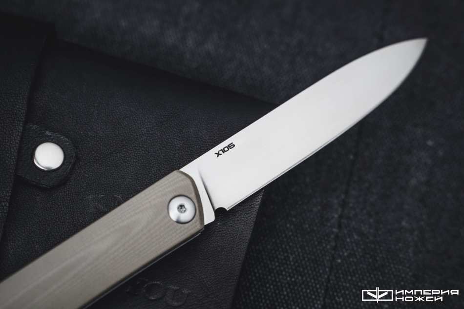 Нож N.C.Custom Respect G10 Tan Satin – N.C.Custom фото 4