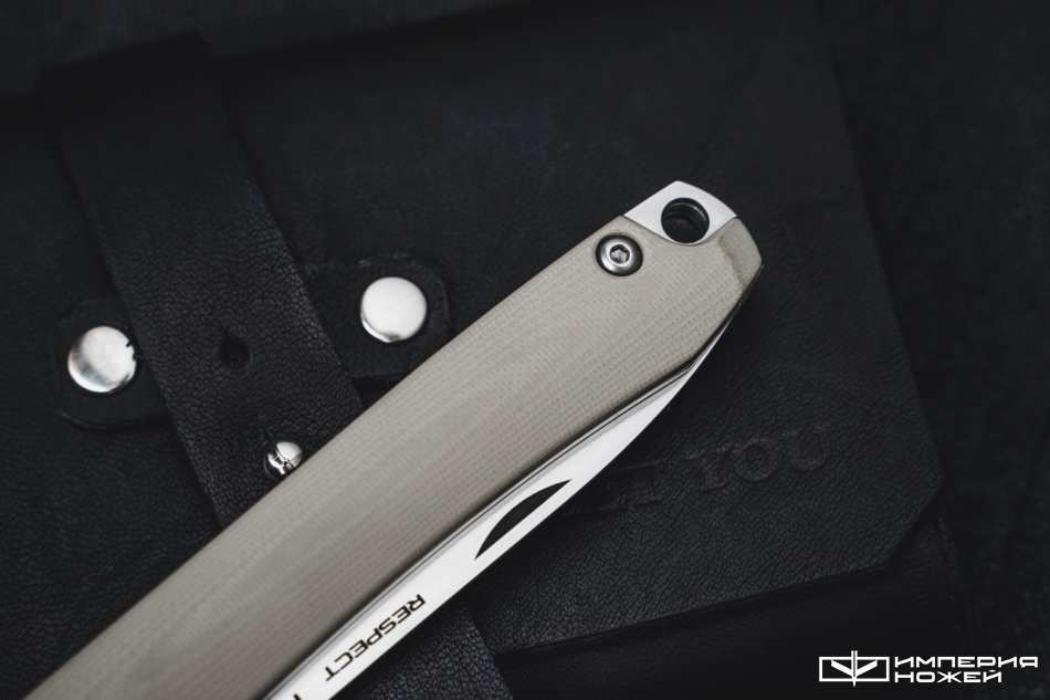 Нож N.C.Custom Respect G10 Tan Satin – N.C.Custom фото 7