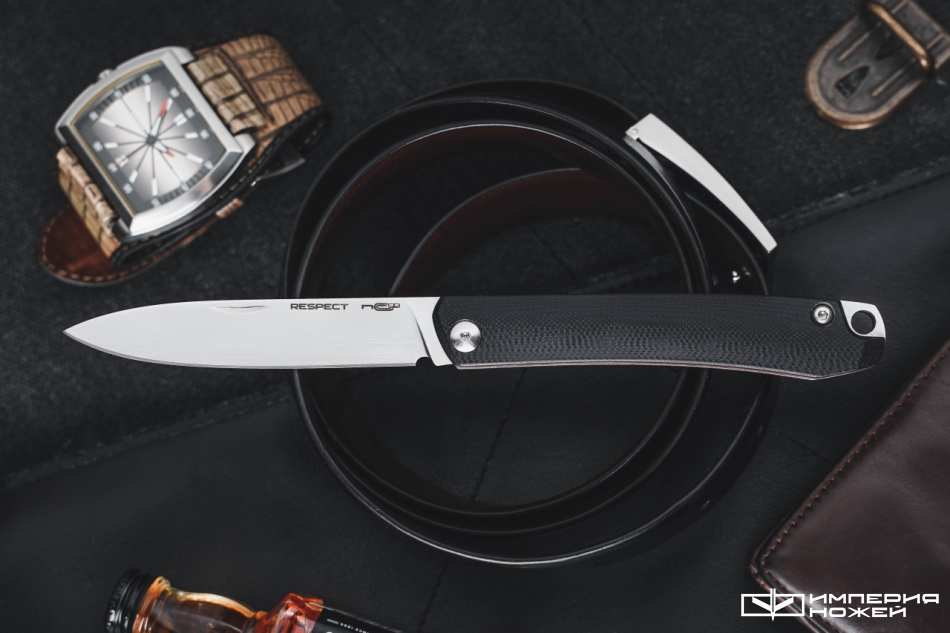 Нож N.C.Custom Respect G10 Black-Red Satin – N.C.Custom