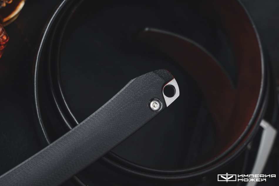 Нож N.C.Custom Respect G10 Black-Red Satin – N.C.Custom фото 5