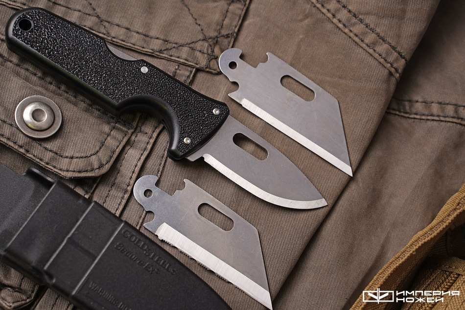 Нож с фиксированным, сменным клинком Click N Cut – Cold Steel фото 2