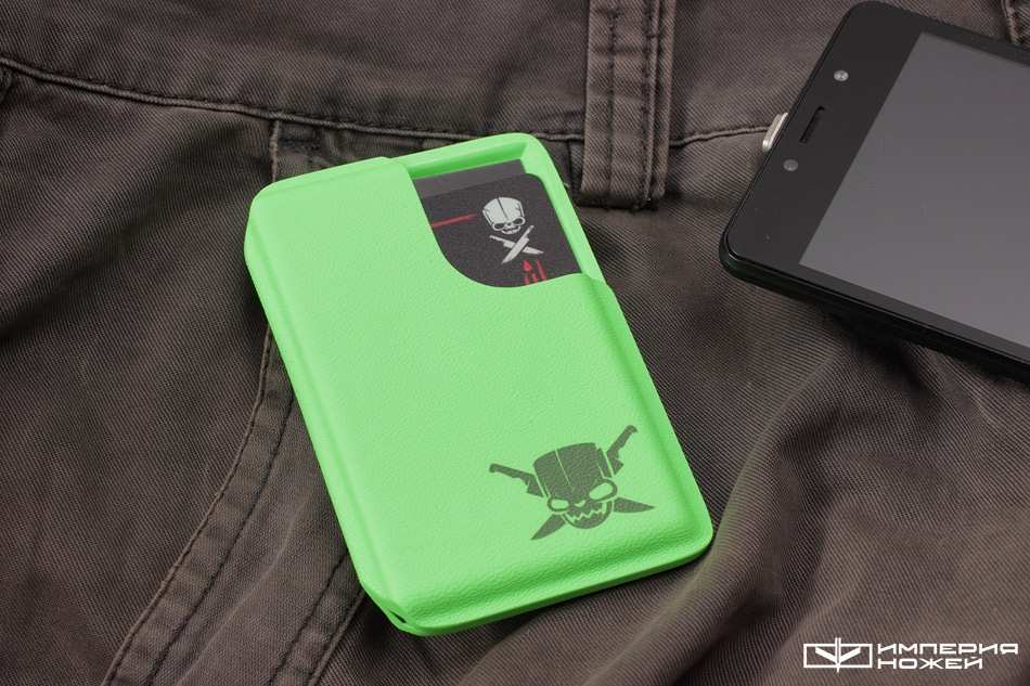 Кардхолдер Classic (зеленый) – Pirate Custom
