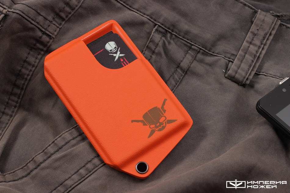 Кардхолдер 3.0 (оранжевый) – Pirate Custom