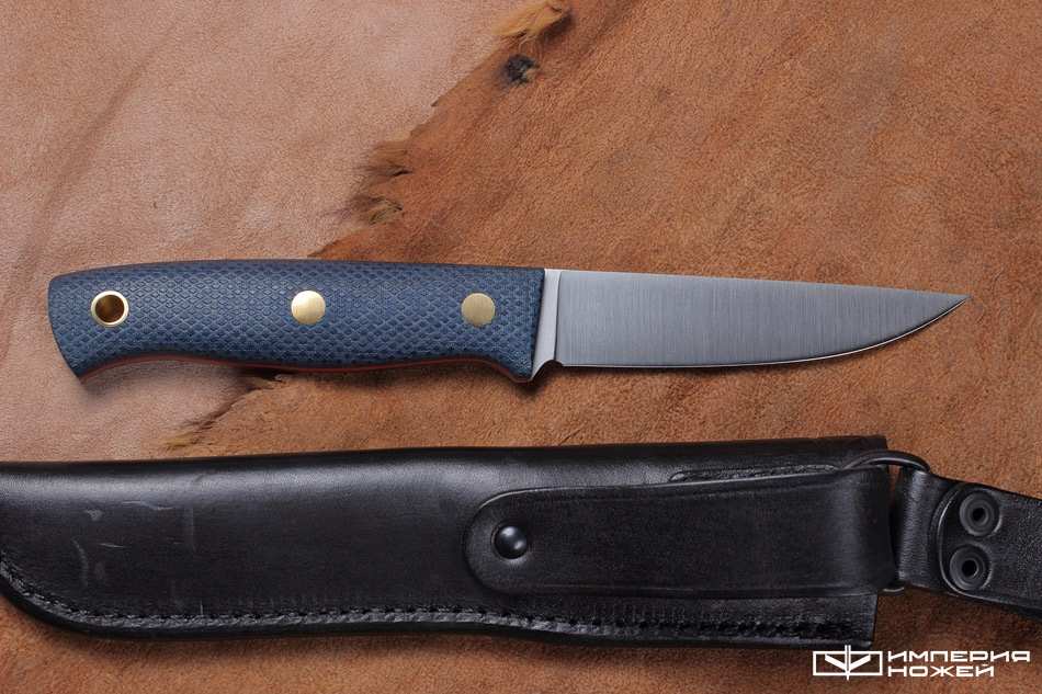 нож Рыбацкий S микарта синий (насечки) – Южный Крест фото 5
