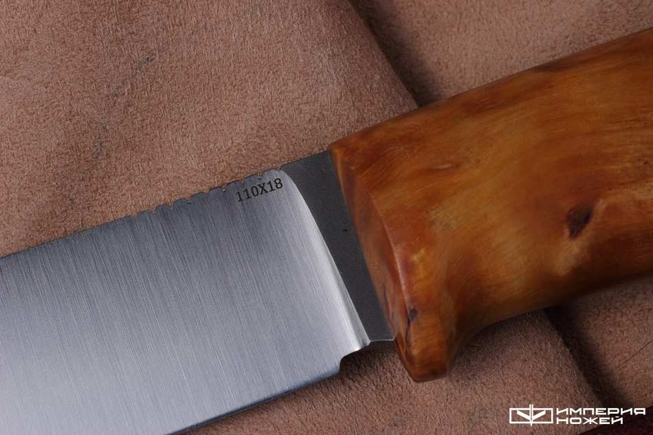 Шмель 110Х18 карельская береза – Sander фото 5