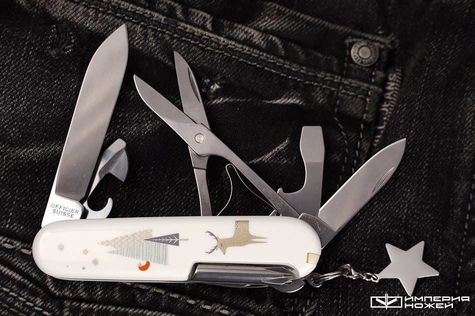 Многофункциональный Нож Victorinox Super Tinker Winter Magic SE 2019 – Victorinox фото 2
