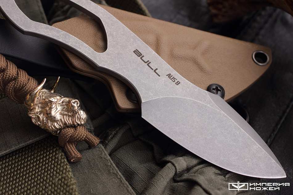 Скелетный нож Bull stonewashed – Special Knives фото 4