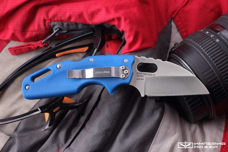 Складной нож Tuff Lite Plain Edge Blue – Cold Steel фото 4