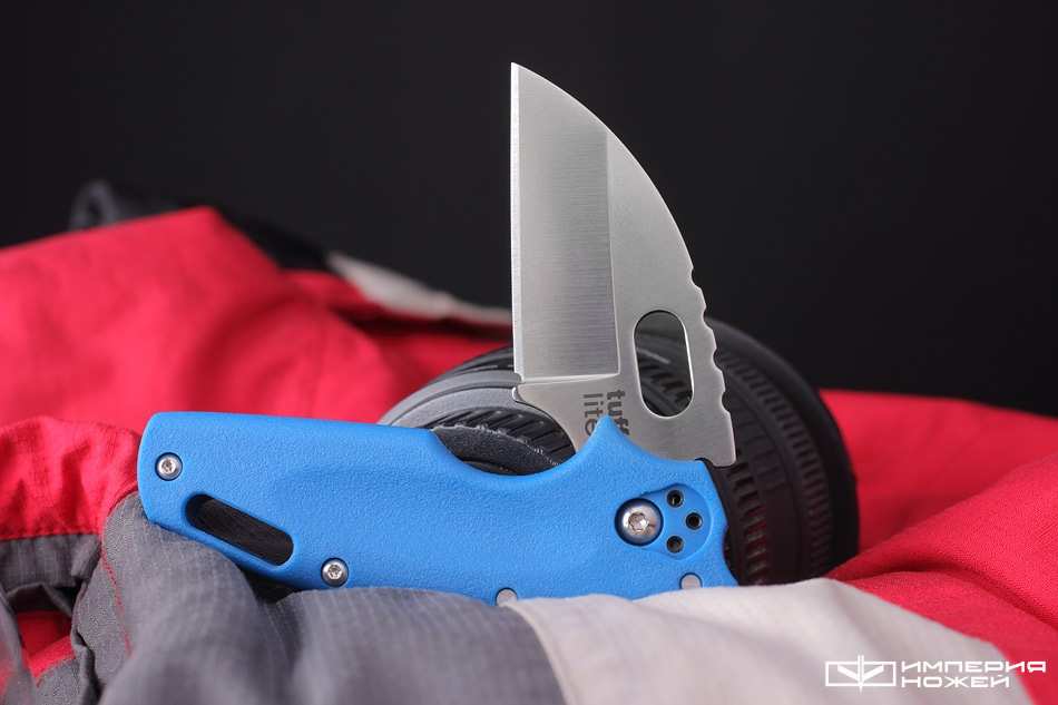 Складной нож Tuff Lite Plain Edge Blue – Cold Steel фото 6