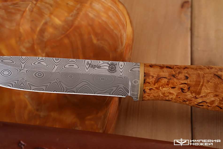 нож финка ручной работы Tapio – Северная корона фото 3