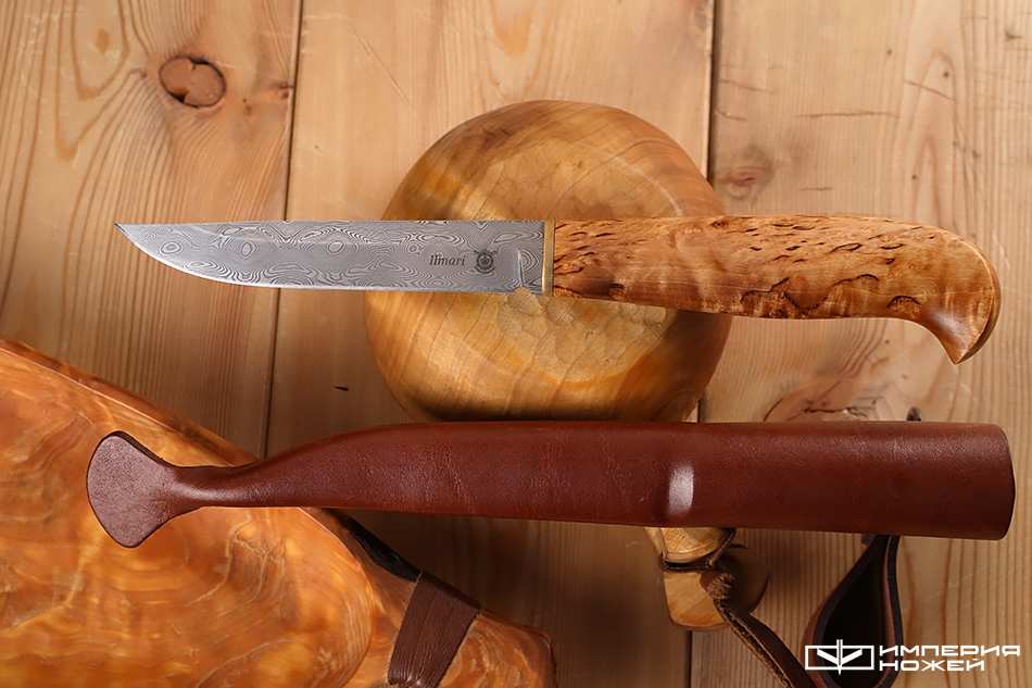 туристический нож ручной работы Ilmari – Северная корона