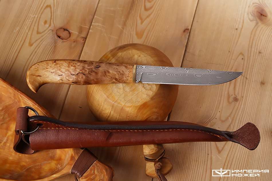 туристический нож ручной работы Ilmari – Северная корона фото 5