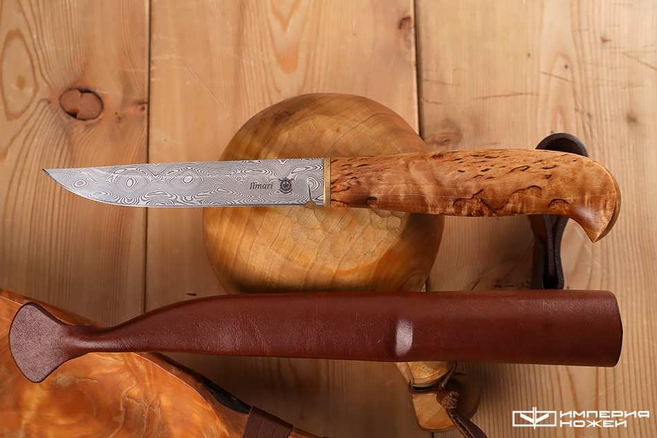 туристический нож ручной работы Ilmari – Северная корона фото 6