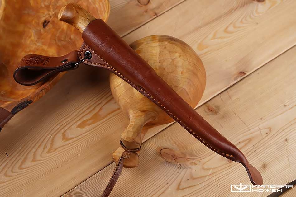 туристический нож ручной работы Ilmari – Северная корона фото 11