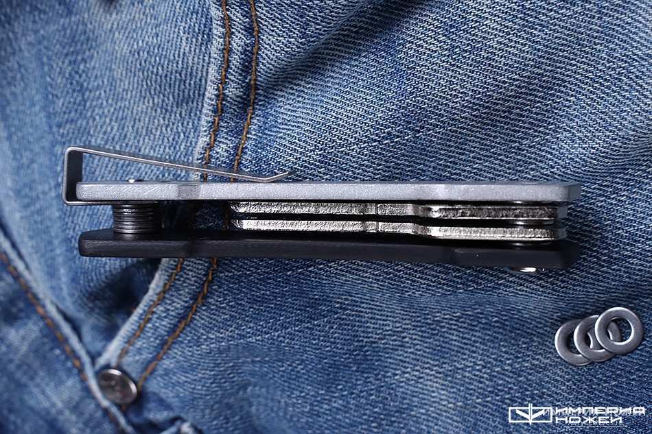 Ключница черная G10  – Pirate Custom фото 4
