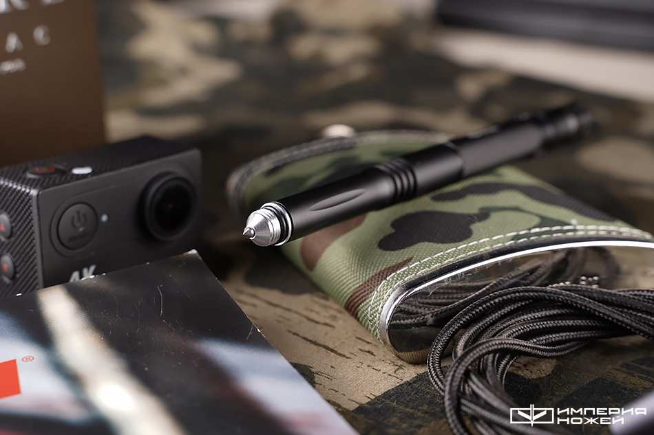 Тактическая ручка - 1 Черная (tool+фонарик) – Mr.Blade фото 2
