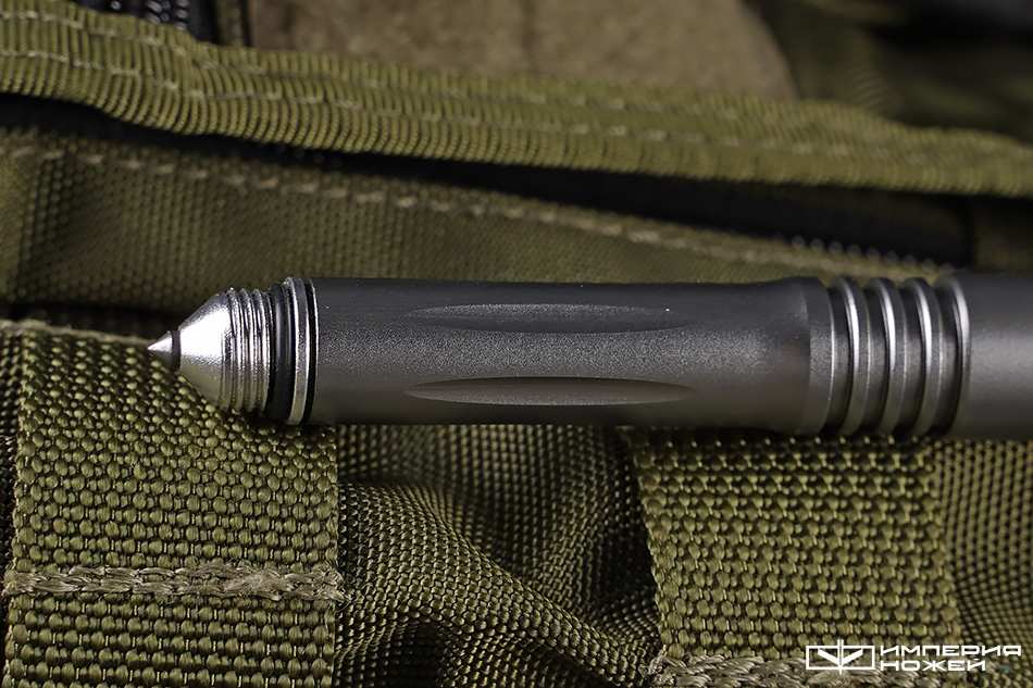 Тактическая ручка - 1 Серая (tool+фонарик) – Mr.Blade фото 3