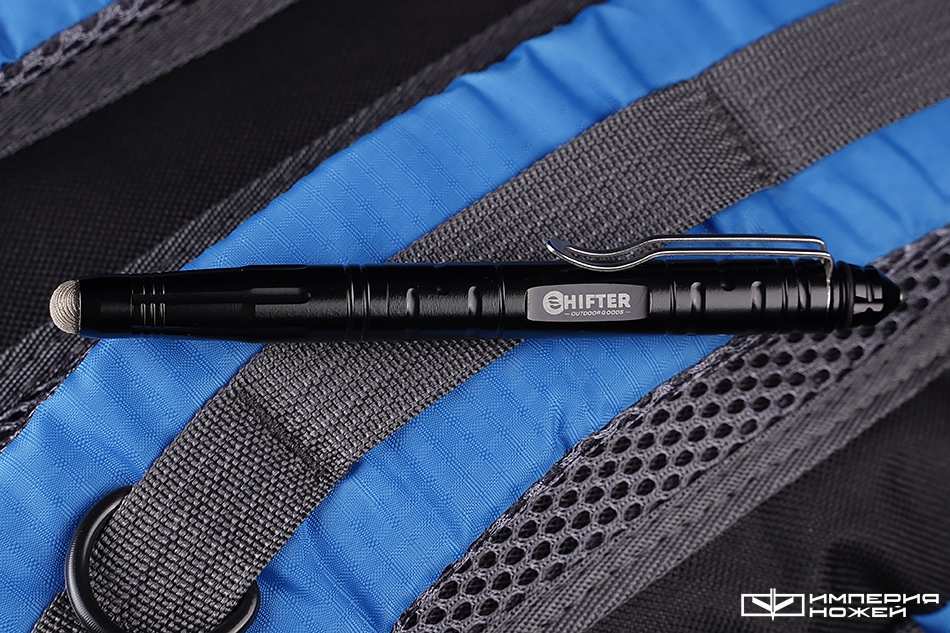 Тактическая ручка - 2 Черная (со стилусом)      – Mr.Blade фото 2