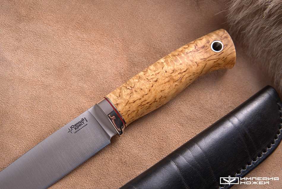 Нож Гризли карельская береза N690 – Южный Крест фото 2