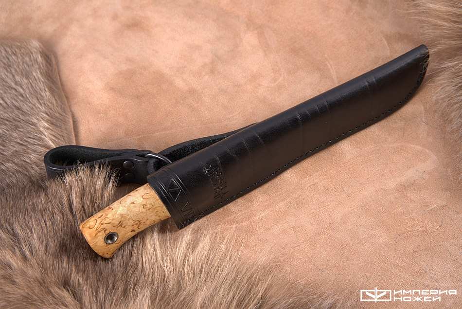 Нож Гризли карельская береза N690 – Южный Крест фото 6