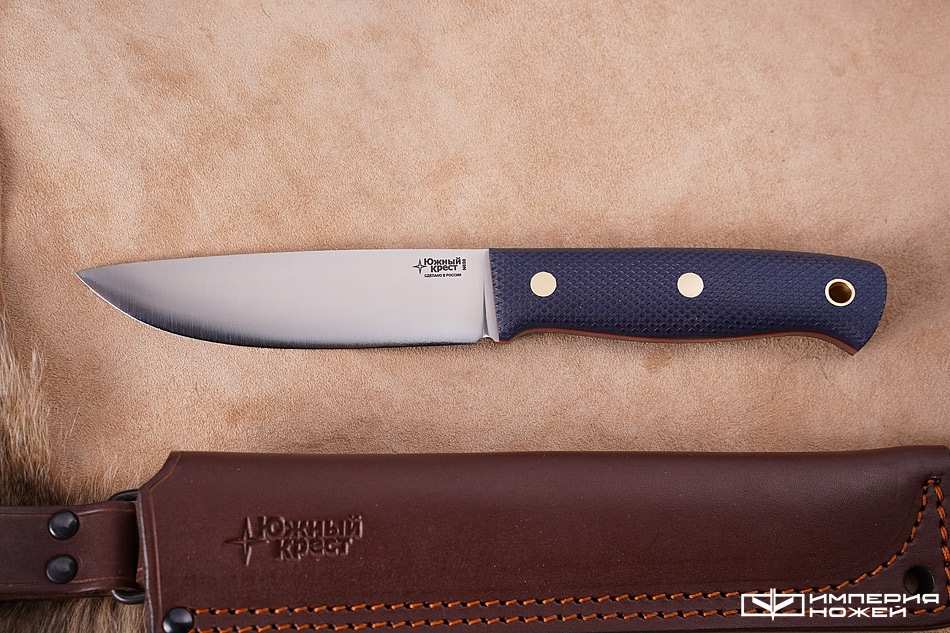 нож Модель ХМ микарта синяя N690 – Южный Крест