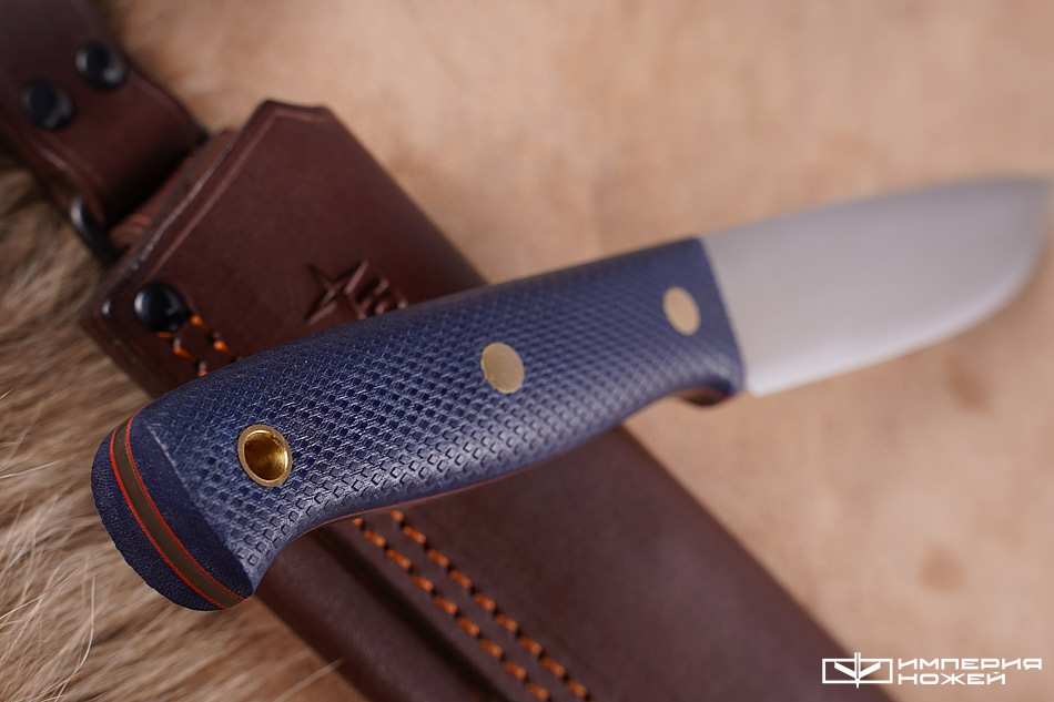 нож Модель ХМ микарта синяя N690 – Южный Крест фото 2