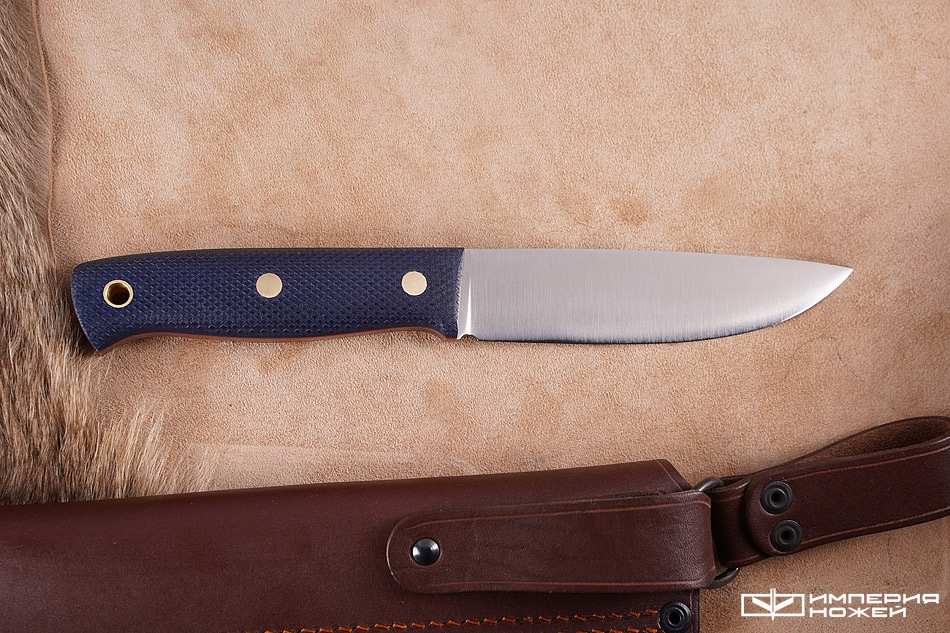 нож Модель ХМ микарта синяя N690 – Южный Крест фото 3