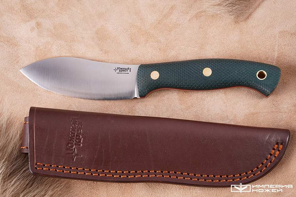 нож Нессмук микарта зеленая N690 – Южный Крест