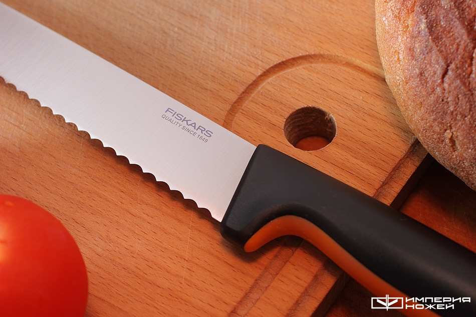 Нож для хлеба  – Fiskars фото 2